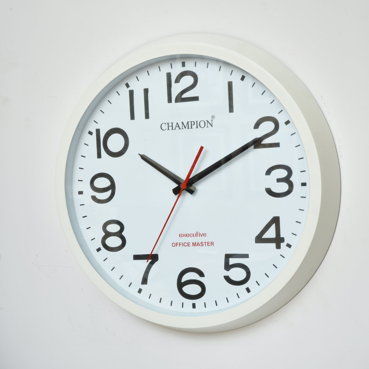 Champion 14″ White Office Master Wall Clock