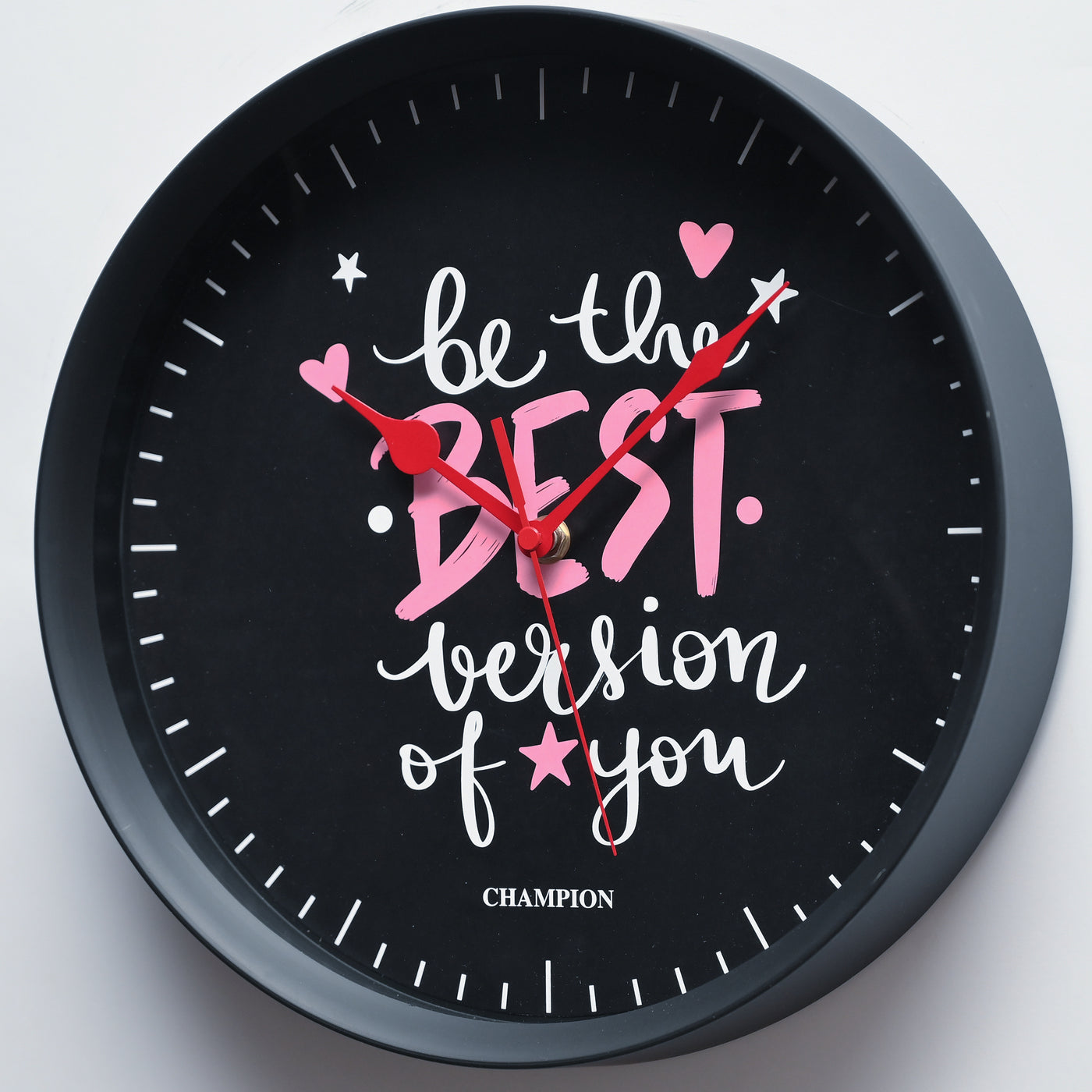 Champion 11.5" Be The Best Version Of You Wall Clock