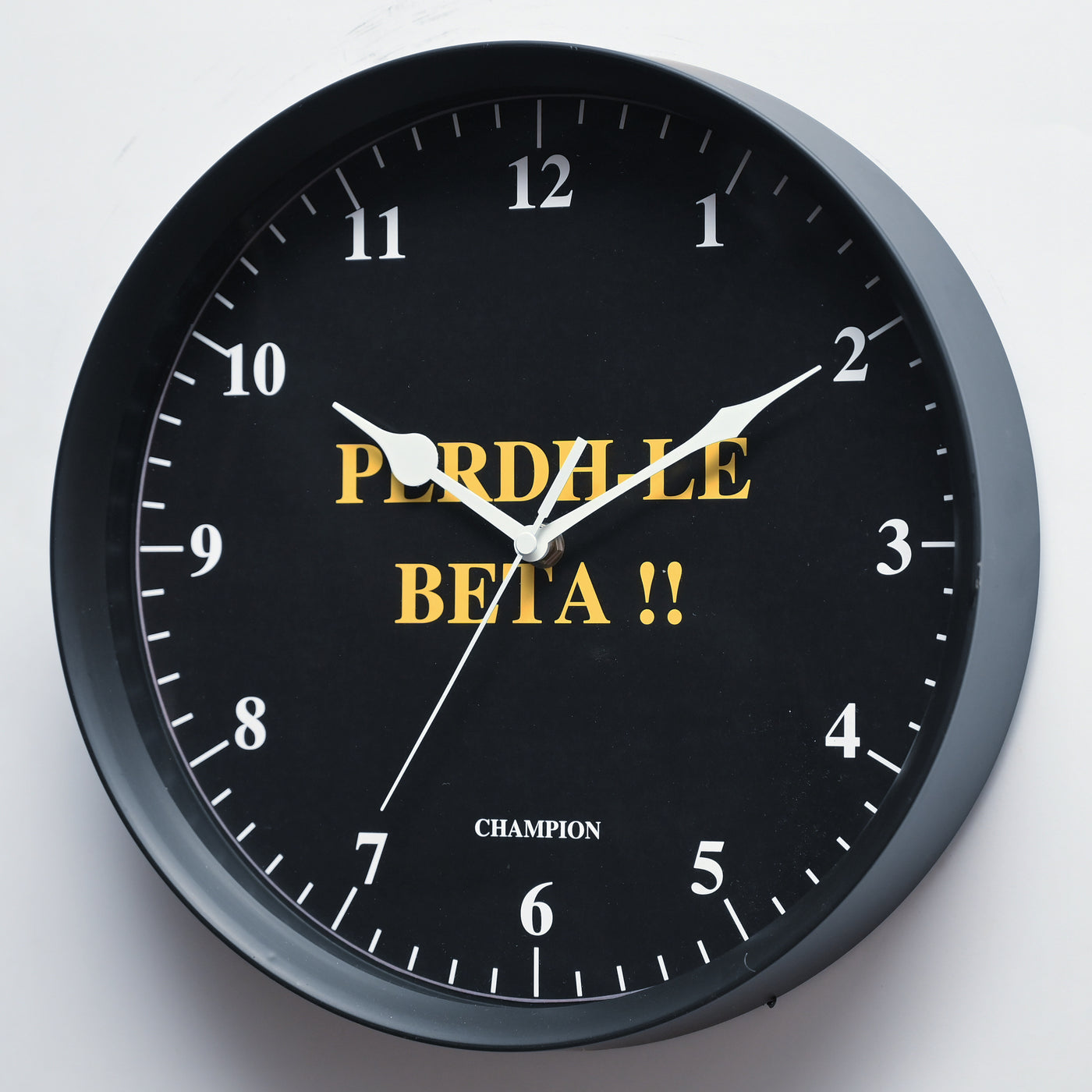 Champion 11.5" Perdh Le Beta Wall Clock
