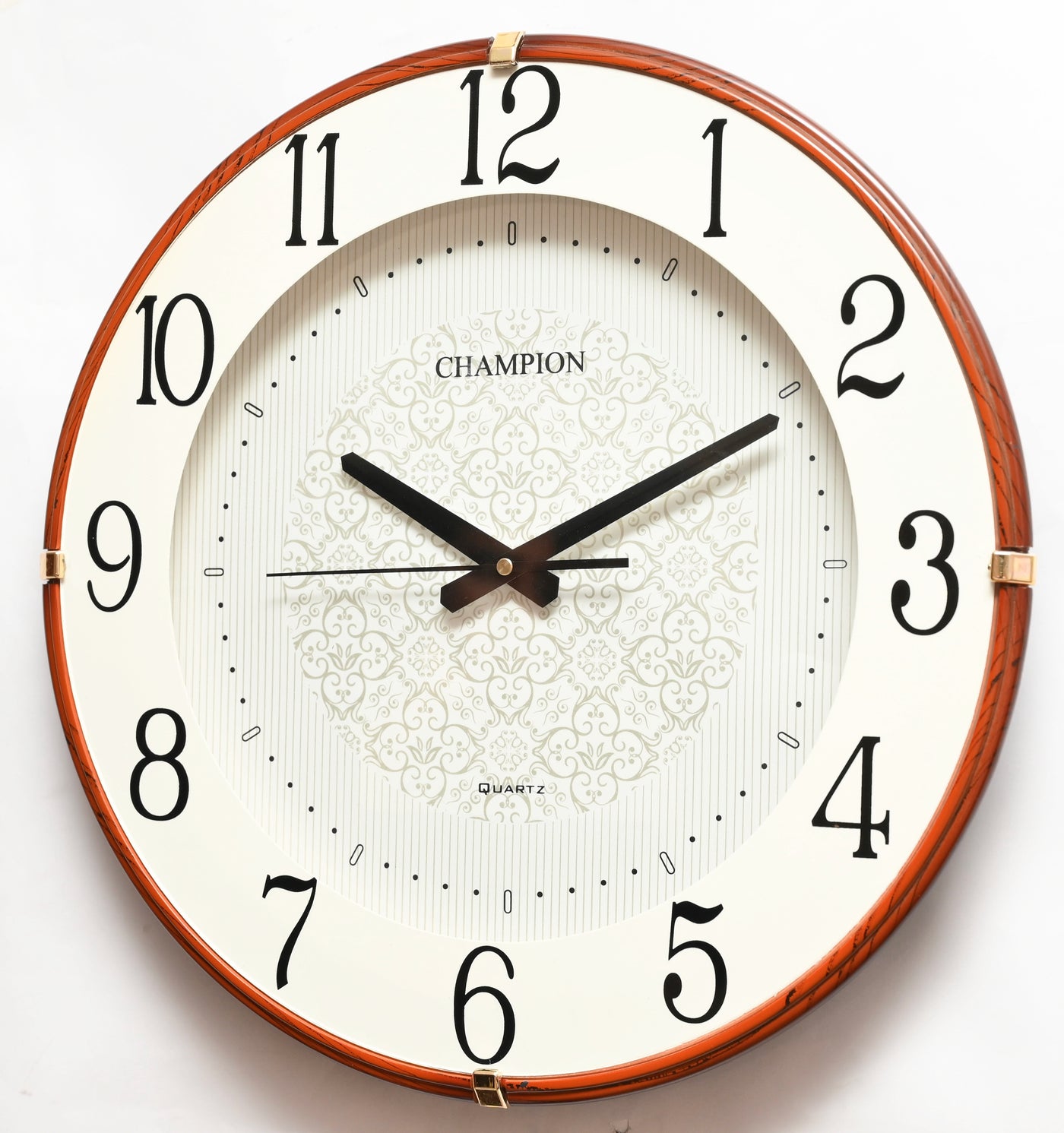 Champion Engraved Digits Glorious 17" Clock