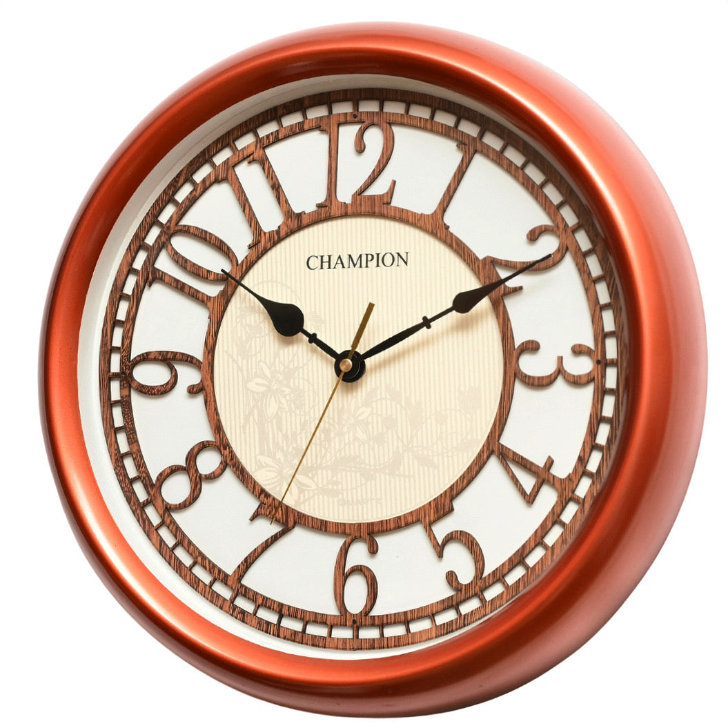 Champion 14" Rust Gradient Royal Wall Clock
