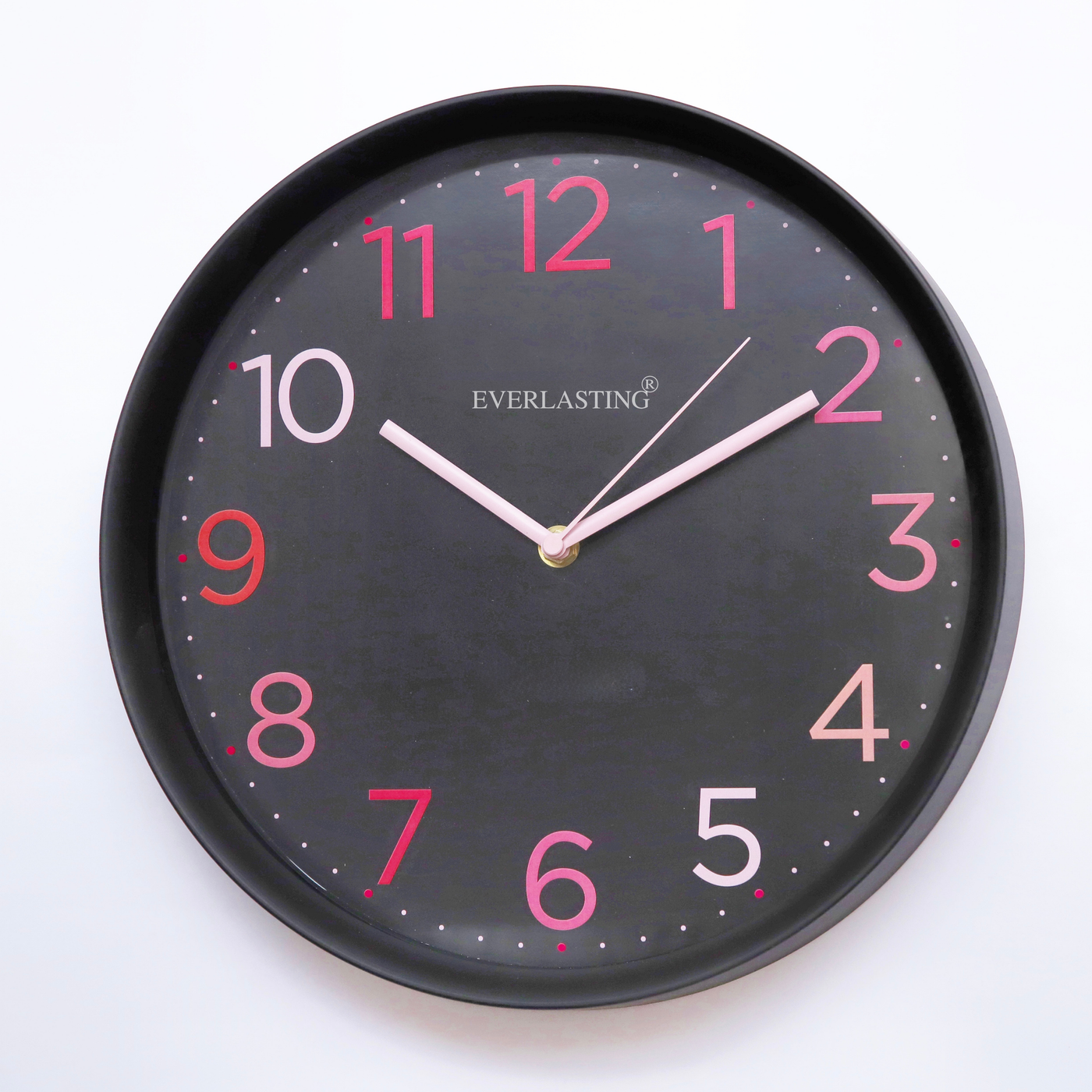 Champion Everlasting 11.5″ Colorful Light Pink Needle Wall Clock