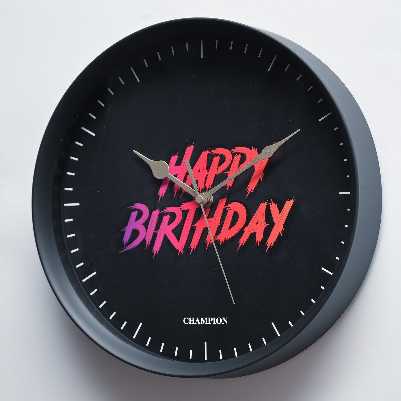 Champion 11.5" Happy Birthday Wall Clock