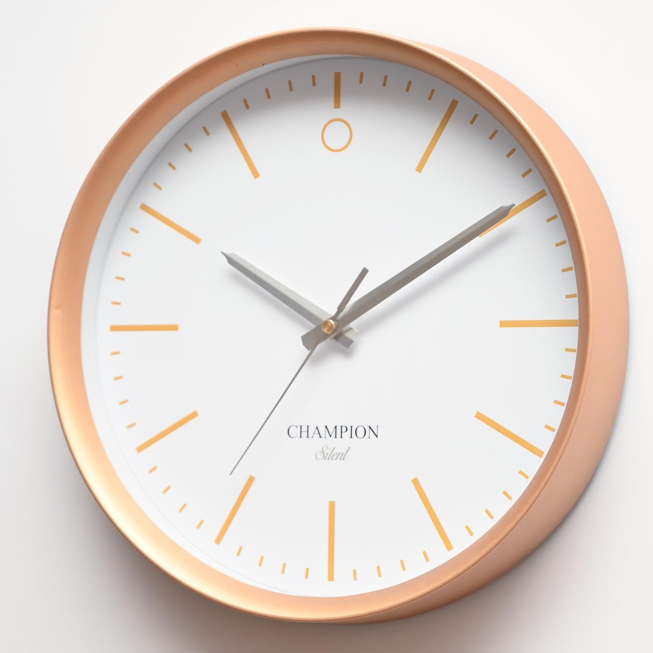 Champion 11.5" Golden White Dial Wall Clock