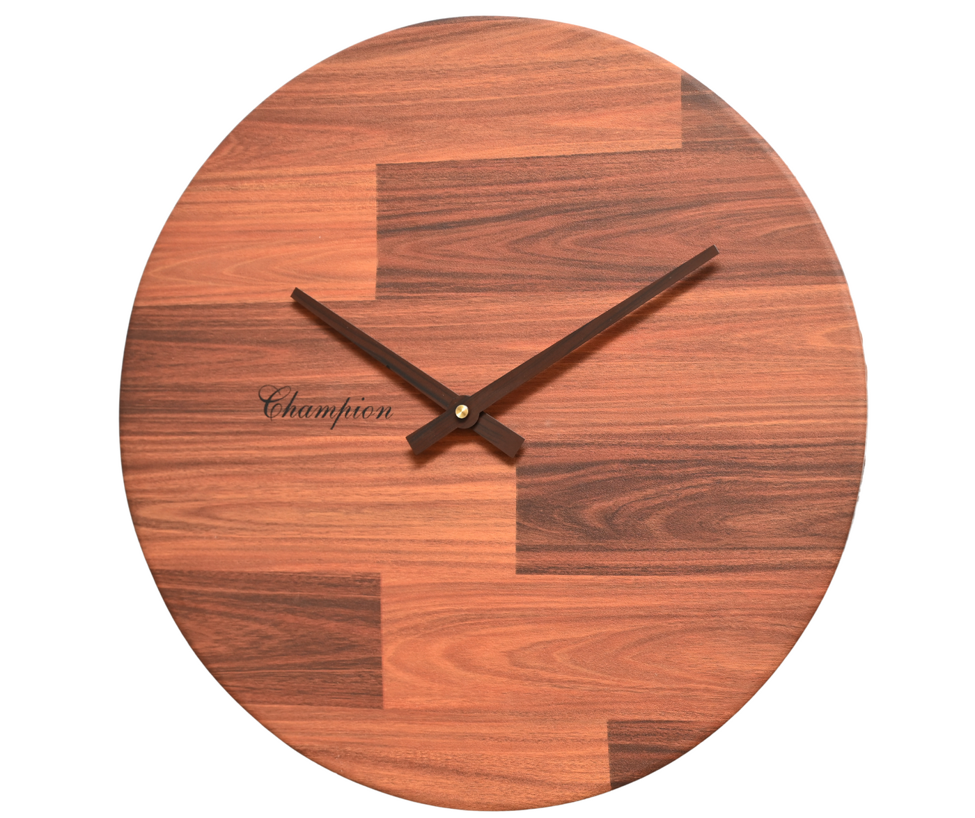 Champion 18″ Hazelnut Colour Pattern Wall Clock