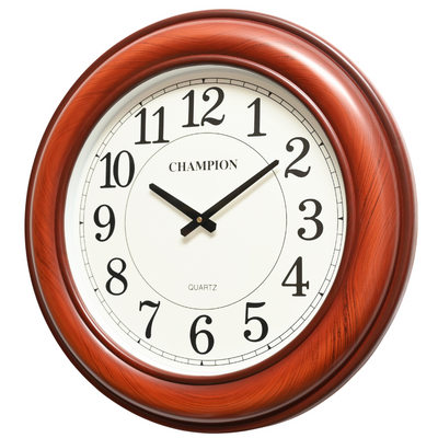 Champion Gigantic Don 23" Walnut Clock