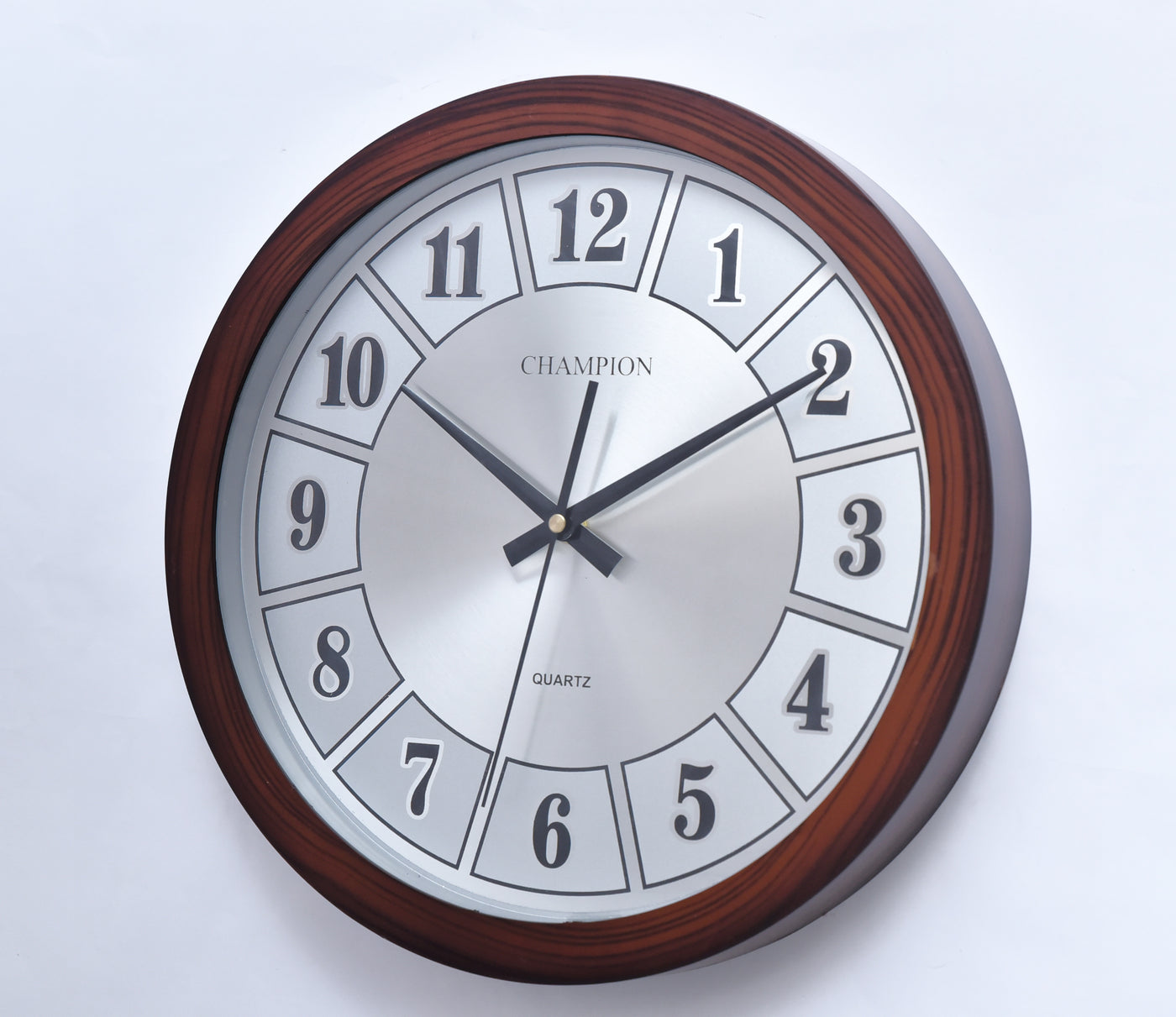Champion Silver Metal Dial Beautiful Clock